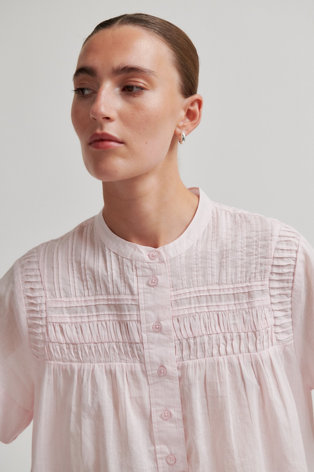 Maise bluse - Crystal Pink